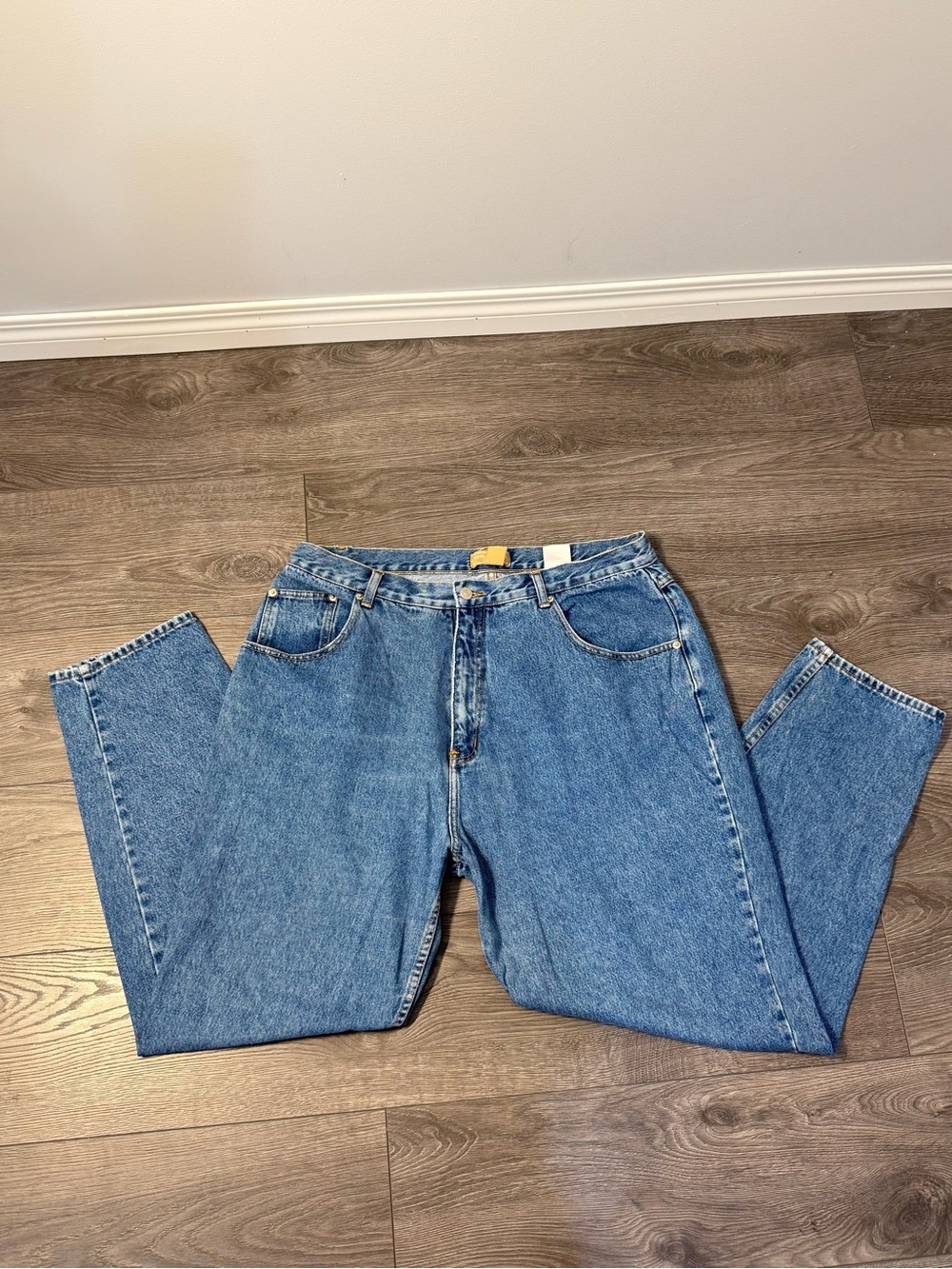 Cotton Ginny plus classic Blue Denim Jeans